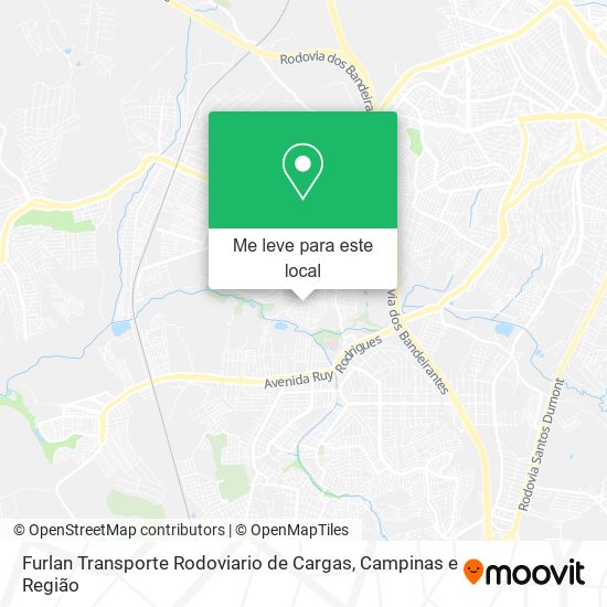 Furlan Transporte Rodoviario de Cargas mapa