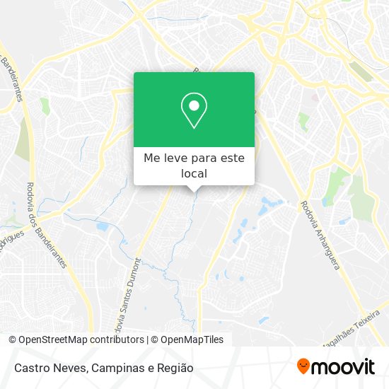 Castro Neves mapa