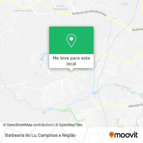 Barbearia do Lu mapa