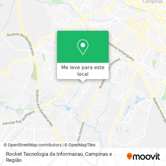 Rocket Tecnologia da Informacao mapa