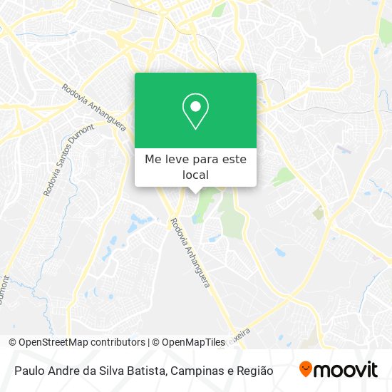 Paulo Andre da Silva Batista mapa