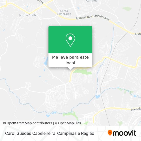 Carol Guedes Cabeleireira mapa