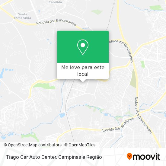 Tiago Car Auto Center mapa