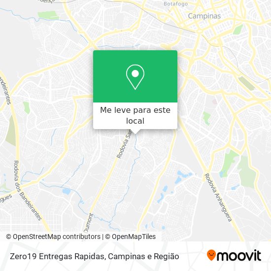Zero19 Entregas Rapidas mapa