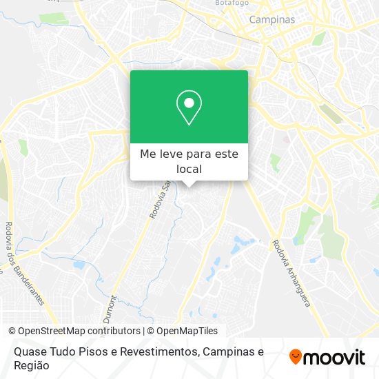 Quase Tudo Pisos e Revestimentos mapa