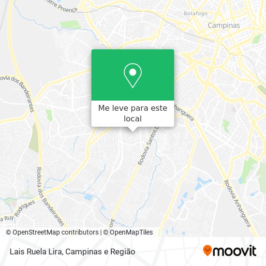 Lais Ruela Lira mapa