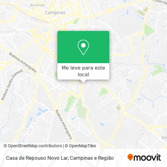 Casa de Repouso Novo Lar mapa