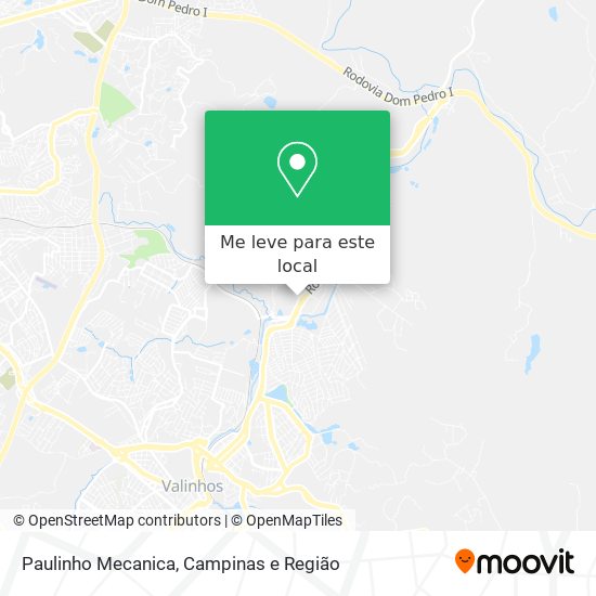 Paulinho Mecanica mapa