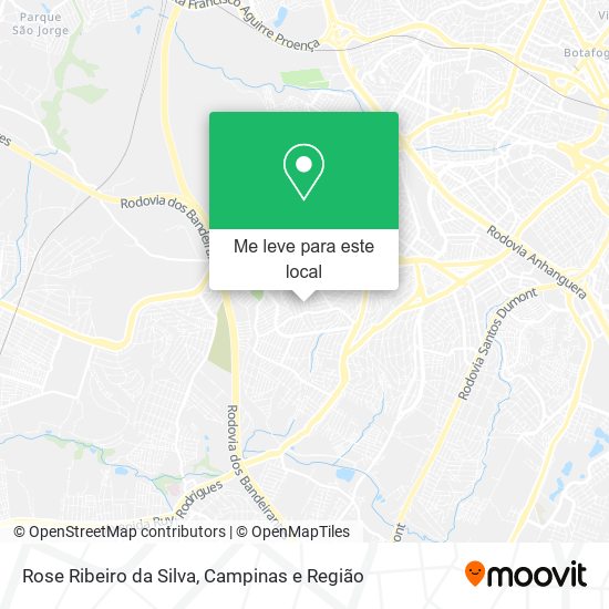 Rose Ribeiro da Silva mapa