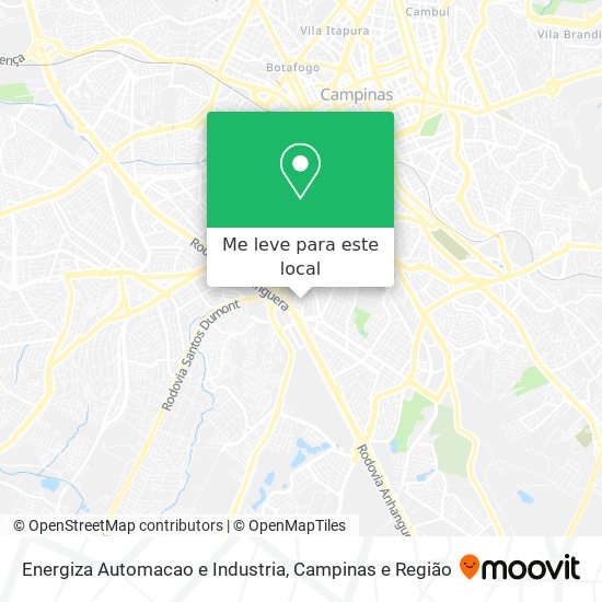 Energiza Automacao e Industria mapa