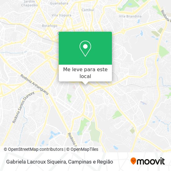 Gabriela Lacroux Siqueira mapa