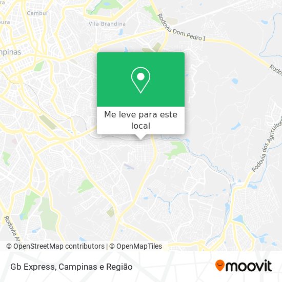 Gb Express mapa