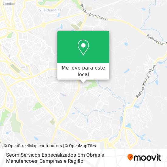 Seom Servicos Especializados Em Obras e Manutencoes mapa