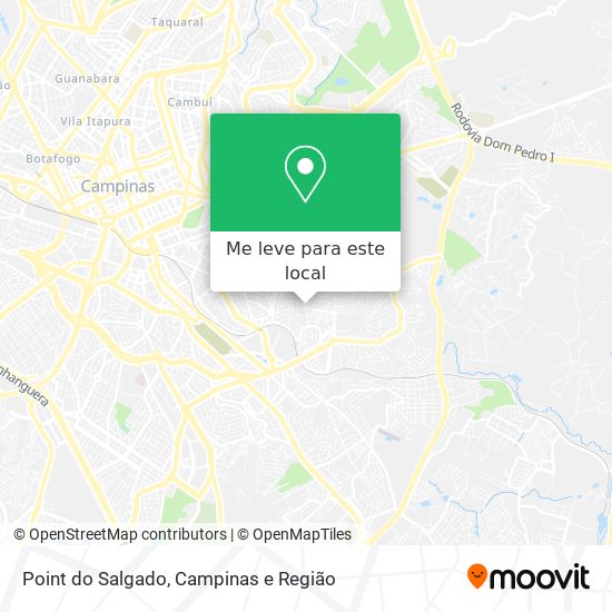 Point do Salgado mapa