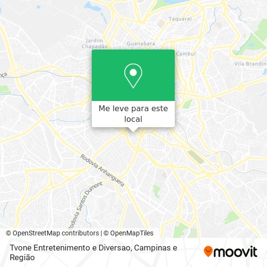 Tvone Entretenimento e Diversao mapa