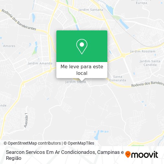 Searcon Servicos Em Ar Condicionados mapa