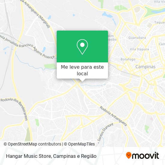 Hangar Music Store mapa