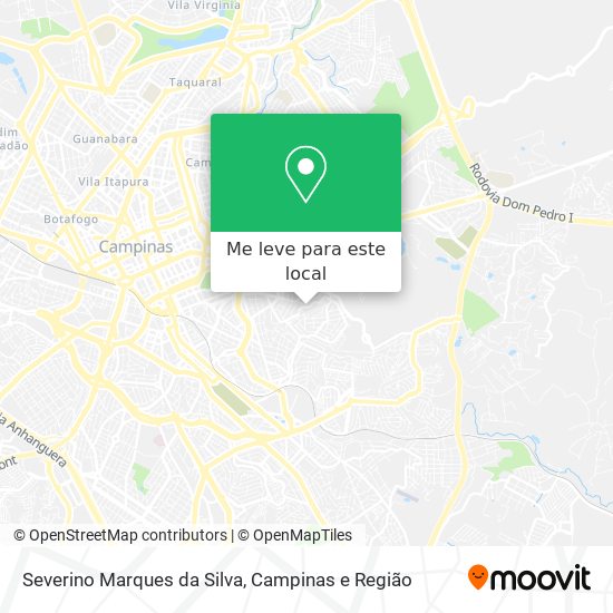 Severino Marques da Silva mapa