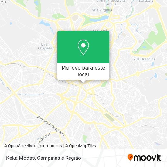 Keka Modas mapa