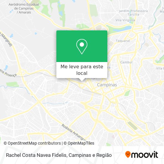 Rachel Costa Navea Fidelis mapa