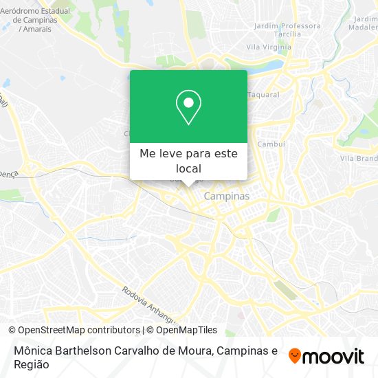 Mônica Barthelson Carvalho de Moura mapa