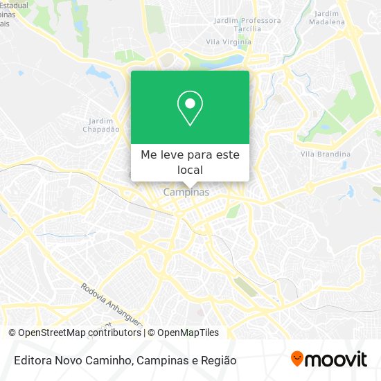 Editora Novo Caminho mapa