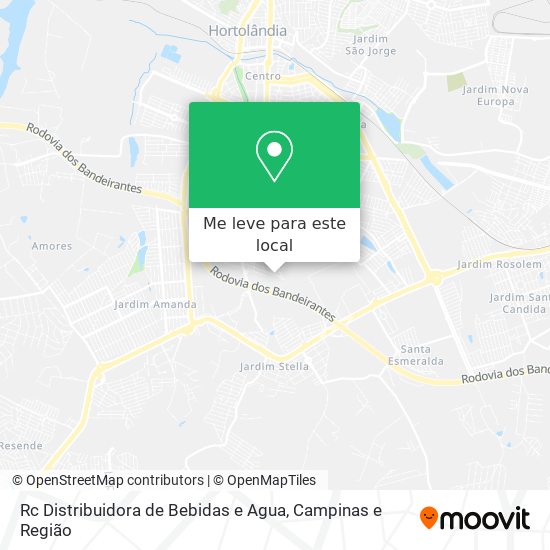 Rc Distribuidora de Bebidas e Agua mapa
