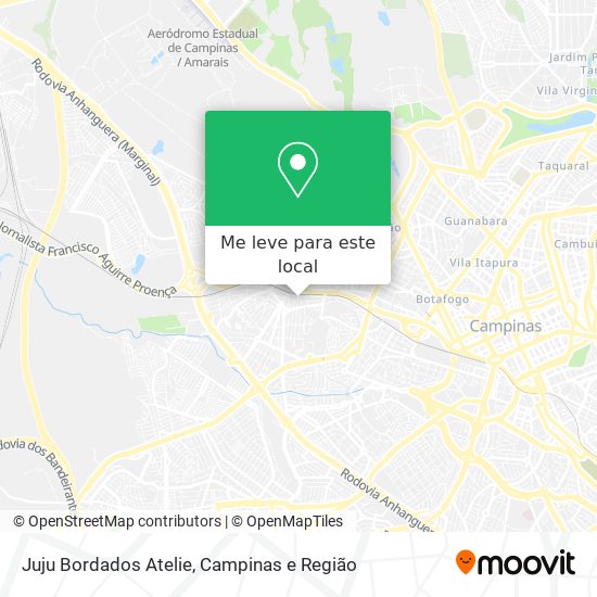 Juju Bordados Atelie mapa