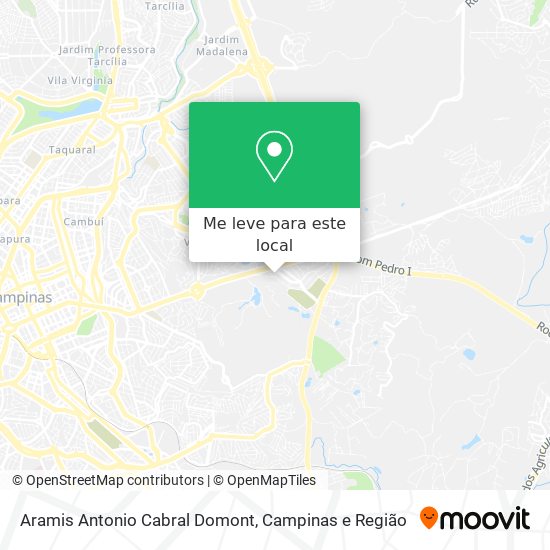 Aramis Antonio Cabral Domont mapa