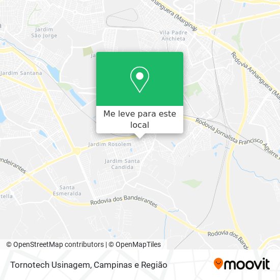 Tornotech Usinagem mapa