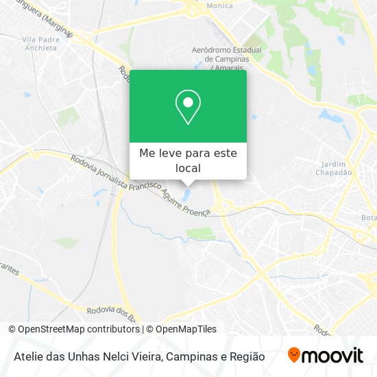 Atelie das Unhas Nelci Vieira mapa