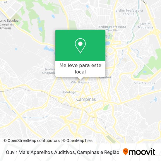 Ouvir Mais Aparelhos Auditivos mapa