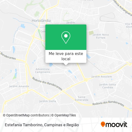 Estefania Tamborino mapa