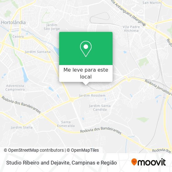Studio Ribeiro and Dejavite mapa