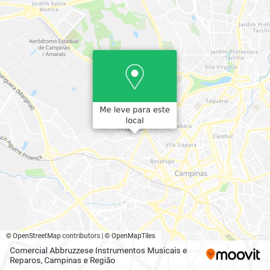 Comercial Abbruzzese Instrumentos Musicais e Reparos mapa