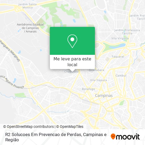R2 Solucoes Em Prevencao de Perdas mapa