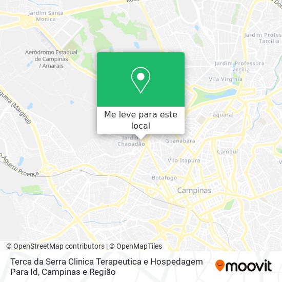 Terca da Serra Clinica Terapeutica e Hospedagem Para Id mapa