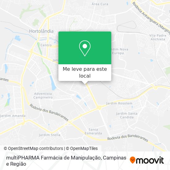 multiPHARMA Farmácia de Manipulação mapa