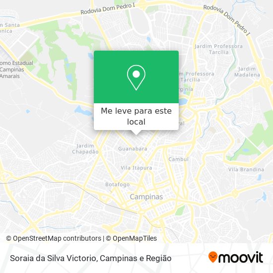 Soraia da Silva Victorio mapa