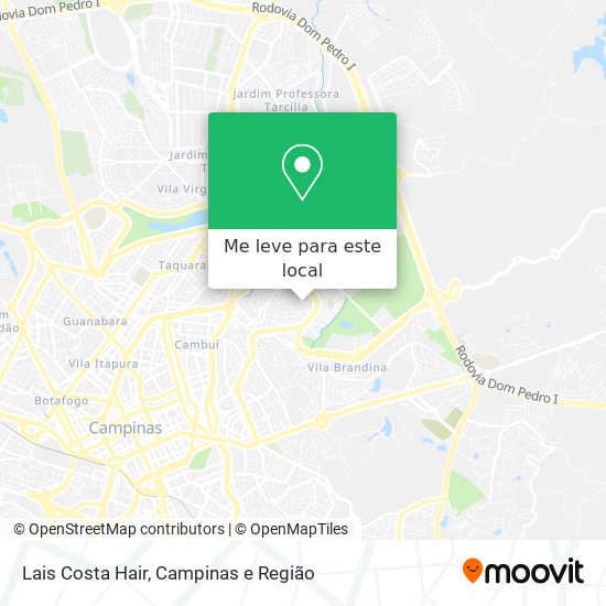 Lais Costa Hair mapa