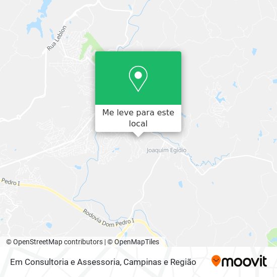 Em Consultoria e Assessoria mapa