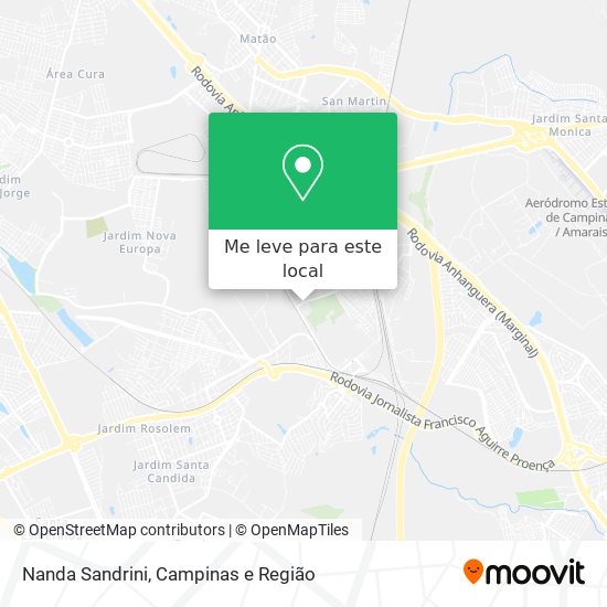 Nanda Sandrini mapa