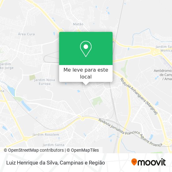 Luiz Henrique da Silva mapa