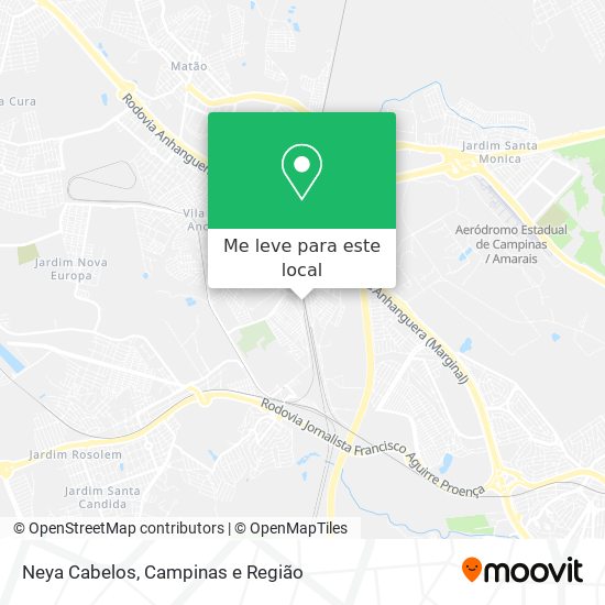 Neya Cabelos mapa