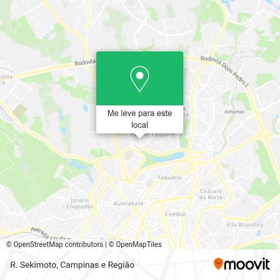 R. Sekimoto mapa