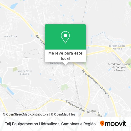 Talj Equipamentos Hidraulicos mapa
