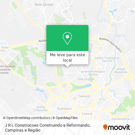 J R L Construcoes Construindo e Reformando mapa