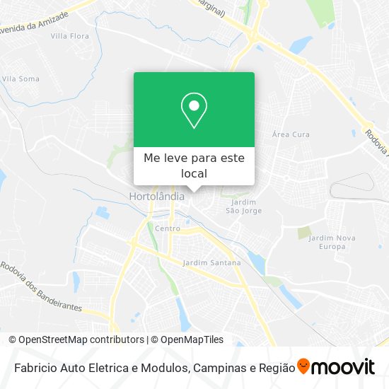Fabricio Auto Eletrica e Modulos mapa