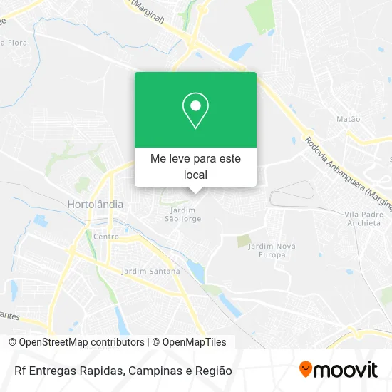Rf Entregas Rapidas mapa