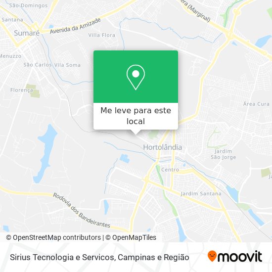 Sirius Tecnologia e Servicos mapa